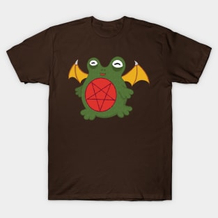 Cute Demon Frog Prince Of Darkness T-Shirt